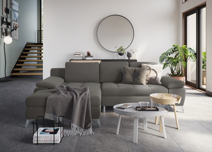sit&more Ecksofa, mit Recamiere, wahlweise mit Bettfunktion und Bettkasten