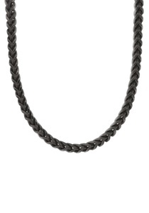 FIRETTI, Firetti Edelstahlkette »Doppelpanzerkettengliederung, 5 mm breit«, Made in Germany, Firetti Edelstahlkette »Schmuck Geschenk, Doppelpanzerkettengliederung, 5 mm breit«, Made in Germany