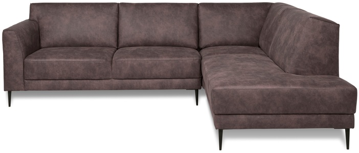 PLACES OF STYLE, Places of Style Ecksofa »Oshawa«, mit festen Sitz- und Rückenkissen, 