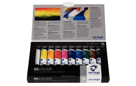 undefined, Ölfarbe »Basic-Set, 20 ml, Mehrfarbig«, Van Gogh Ölfarbe Basic-Set, 20 ml, Mehrfarbig