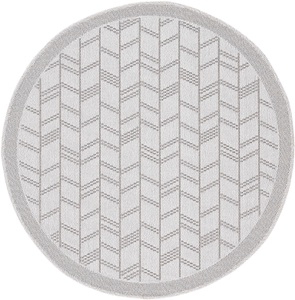 carpetfine, carpetfine Teppich »Boho 102«, rund, 4 mm Höhe, robustes Flachgewebe, Sisal Optik, In- und Outdoor geeignet, Wetterfest und UV-beständig für Balkon, Terrasse, Garten, Aussenbereich,Wohnzimmer, Schlafzimmer, carpetfine Teppich »Boho 102«, rund, 4 mm Höhe, robustes Flachgewebe, Sisal Optik, für Aussenbereich