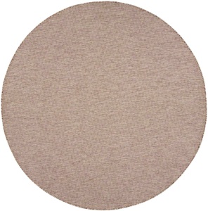 Nourison, Nourison Teppich »Positano«, rund, 5 mm Höhe, In- und Outdoor geeignet, Wohnzimmer, 