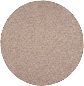 Nourison, Nourison Teppich »Positano«, rund, 5 mm Höhe, In- und Outdoor geeignet, Wohnzimmer, 