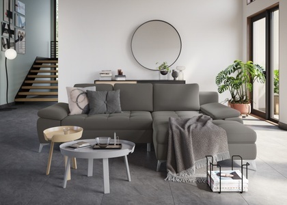 sit&more Ecksofa, mit Recamiere, wahlweise mit Bettfunktion und Bettkasten