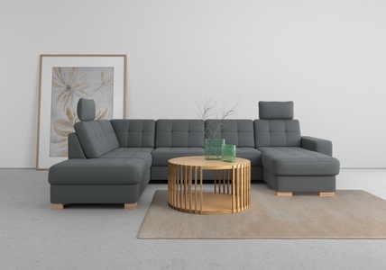 sit&more Wohnlandschaft, wahlweise mit Bettfunktion und Bettkasten