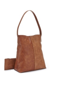 Vivance Shopper, (2 tlg.), mit kleiner Innentasche, Handtasche, Schultertasche