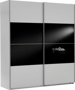 Wimex, Wimex Schwebetürenschrank »Easy«, mit Teilglas, Wimex Schwebetürenschrank »Easy«, mit Teilglas