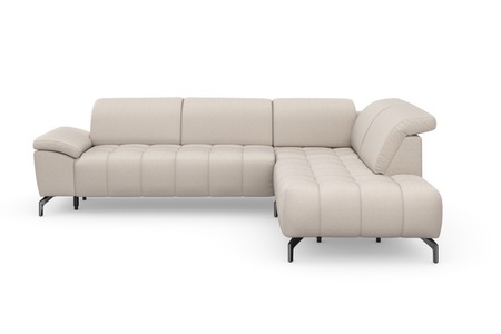 sit&more Ecksofa »Cool«, wahlweise mit Kopfteilverstellung und Vorziehsitz motorisch
