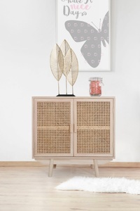 mutoni casual, Kommode Rattangeflecht 67x36x65 natur, Kommode Rattangeflecht 67x36x65 natur