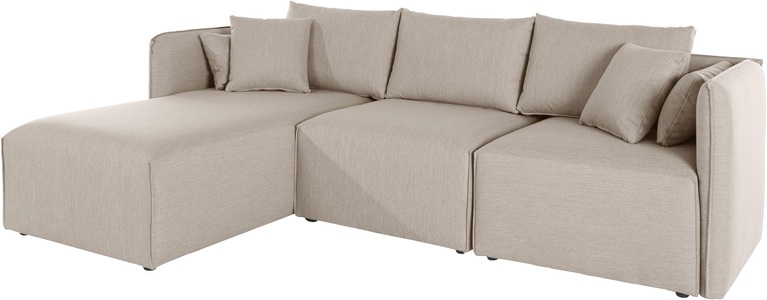elbgestoeber, elbgestoeber Ecksofa »Elbdock«, (3 St.), zusammengesetzt aus Modulen, in vielen Bezugsqualitäten und Farben, elbgestoeber Ecksofa »Elbdock«, (3 St.), zusammengesetzt aus Modulen, in vielen Bezugsqualitäten und Farben