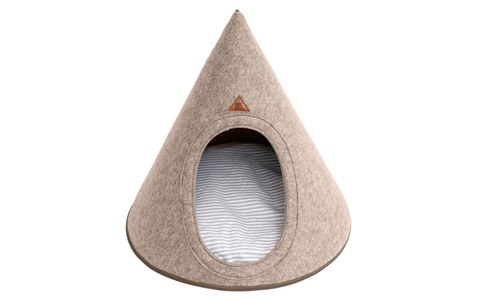 PET & Co., PET & Co. - Hundezelt TONTO - beige - Mischmaterial - 69 cm, Pet & Co. Tierhöhle »Tonto Felt beige«