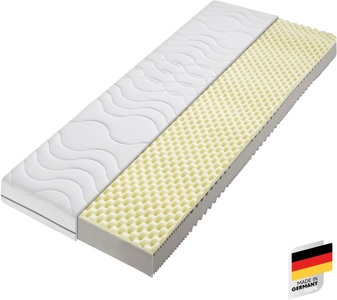BeCo, Beco Visco-Matratze »Nightstyle Visko«, 17 cm cm hoch, Raumgewicht: 28 kg/m³, (1 St.), Wendematratze mit zwei unterschiedlich festen Liegeseiten, 
