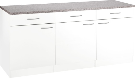 wiho Küchen, wiho Küchen Unterschrank »Kiel«, 180 cm breit, wiho Küchen Unterschrank »Kiel«, 180 cm breit