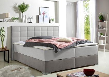 Maintal, Maintal Boxspringbett, mit Bettkasten und Topper, Maintal Boxspringbett, mit Bettkasten und Topper