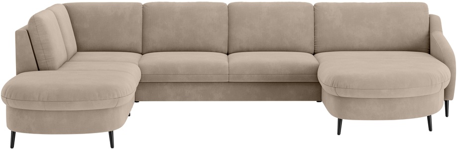 sit&more Wohnlandschaft »Soul U-Form«, wahlweise mit Bett und Bettkasten