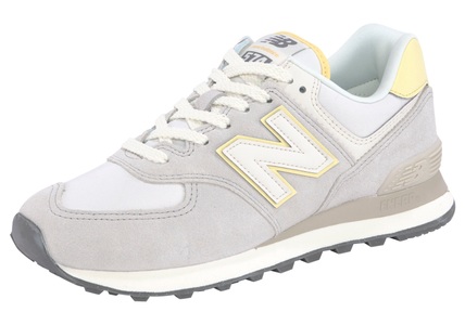 NEW BALANCE, New Balance WL574QD-38 38, New Balance WL574QD Damen Sneaker Grau