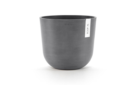 undefined, Ecopot Oslo Pflanzentopf, ECOPOTS Blumentopf »Oslo 25 Grau«