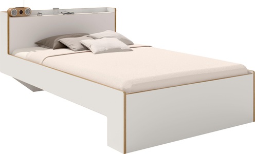 Müller SMALL LIVING, Müller SMALL LIVING Bett »NOOK«, in zwei Breiten, Design by Michael Hilgers, Müller SMALL LIVING Bett »NOOK«, in zwei Breiten, Design by Michael Hilgers