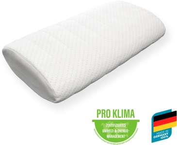BeCo, Beco Nackenstützkissen »Vario Flex«, Füllung: Gelschaum & Komfortschaum, (1 St.), mit zwei Liegeseiten!, Beco Nackenstützkissen »Vario Flex«, Füllung: Gelschaum & Komfortschaum, (1 St.), mit zwei Liegeseiten!