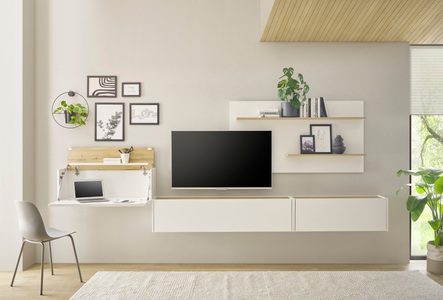 INOSIGN Büromöbel-Set »CiTY/GiRON«, (Set, 4 St.), Home Office