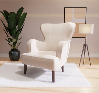 Home affaire Sessel »SICILIA B/T/H: 68/64/88 cm«, moderner Ohrensessel