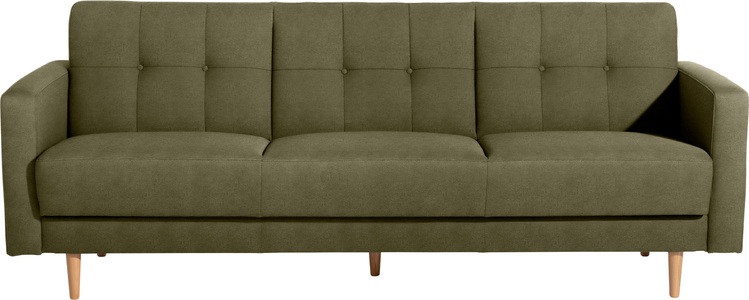 MAX WINZER, Max Winzer® 3-Sitzer »Jesper«, Schlafsofa mit Knopfheftung im Rücken, inklusive Bettkasten, Max Winzer® 3-Sitzer »Jesper Kippcouch mit komfortablem Federkern, klassisch und modern«, Schlafsofa mit Knopfheftung im Rücken, inklusive Bettkasten