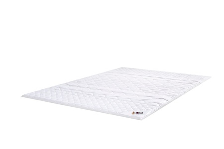 MY HOME, my home Topper »Fantasy«, (1 St.), Baumwoll-Bezug kochfest bis 95°C, my home Topper »Fantasy, 7 Zonen Topper in 90x200, 140x200 cm und weitere Grössen«, (1 St.), Ideal für Boxspringmatratzen, Baumwoll-Bezug kochfest bis 95 °C