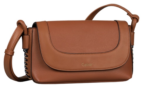 Gabor, Gabor Umhängetasche »ELENI Flap bag S no zip«, mit Reissverschluss-Rückfach, 