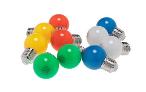 Star Trading, Star Trading Star Trading Lampe E27, Star Trading RGB 10er Set LED Lampe