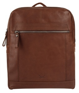 Sansibar, Sansibar Laptoprucksack, echt Leder, Sansibar Laptoprucksack, echt Leder