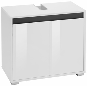 WELLTIME, welltime Waschbeckenunterschrank »Siena«, mit Wechselblende, welltime Waschbeckenunterschrank »Siena«, Waschtisch mit einem Fach und Wechselblende - Masse (B/T/H) 67/37/60 cm