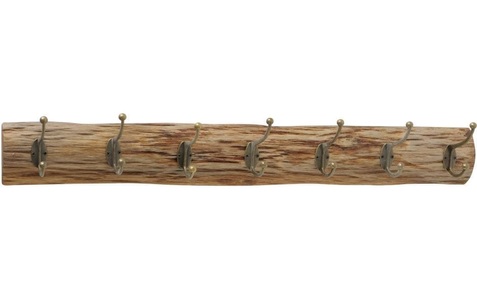 undefined, Boltze - Garderobenleiste Brando 75 x 12 cm, Braun, BOLTZE Garderobenleiste »Brando«