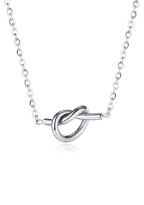 FIRETTI, Firetti Kette mit Anhänger »Knoten«, Firetti Kette mit Anhänger »Schmuck Geschenk Knoten«