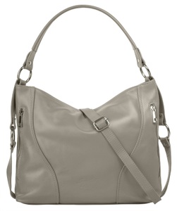 SAMANTHA LOOK, Samantha Look Henkeltasche, Samantha Look Henkeltasche, echt Leder, Made in Italy