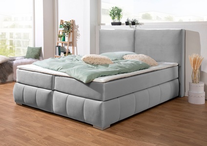 Guido Maria Kretschmer Home&Living Boxspringbett »Wehma«, inkl. Topper in 3 verschiedenen Matratzen, auch in Samtstoff