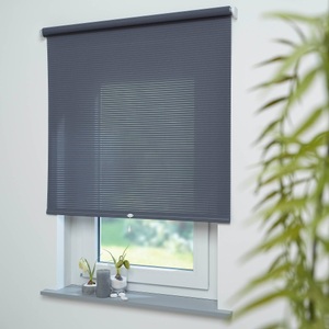 LIEDECO, Liedeco Springrollo »Streifen«, Lichtschutz, Perlreflex-beschichtet, ohne Bohren, freihängend, Dekorrollo Hergestellt in Deutschland, Liedeco Springrollo »Streifen«, Lichtschutz, Perlreflex-beschichtet, ohne Bohren, freihängend, Dekorrollo Hergestellt in Deutschland