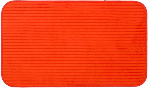 Gözze Badematte »Berlin«, Höhe 7 mm, rutschhemmend beschichtet, fussbodenheizungsgeeignet, Badteppich, Uni Farben, Cord Optik, waschbar