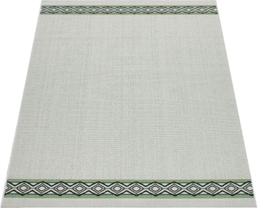 PACO HOME, Paco Home Teppich »Ostende 541«, rechteckig, 4 mm Höhe, Flachgewebe, mit Bordüre, In- und Outdoor geeignet, Wohnzimmer, Paco Home Teppich »Ostende 541«, rechteckig, 4 mm Höhe, Flachgewebe, mit Bordüre, In- und Outdoor geeignet, Wohnzimmer