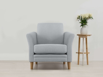 Home affaire Sessel »Arellano, Breite 93 cm«, klassisches Design, mit Massivholzfüssen, Webstoff fein