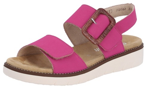 Remonte, Remonte Sandale, Remonte Sandale, Sommerschuh, Sandalette, Keilabsatz, mit Wechselfussbett