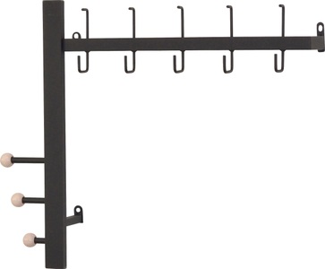 undefined, Garderobenleiste, aus Metall, Breite 64 cm, INOSIGN Garderobenleiste, (1 St.), aus Metall, Breite 64 cm