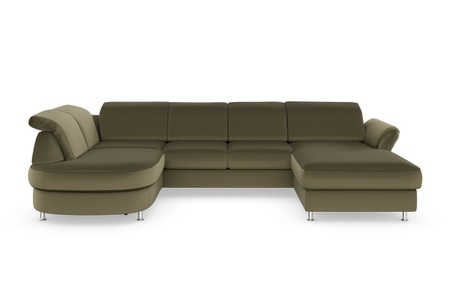 sit&more Wohnlandschaft, wahlweise mit Bettfunktion, Bettkasten und Kopf- und Armteilverstellung