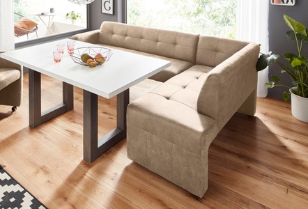 exxpo - sofa fashion, exxpo - sofa fashion Eckbank »Barista«, Frei im Raum stellbar, exxpo - sofa fashion Eckbank »Barista«, Frei im Raum stellbar