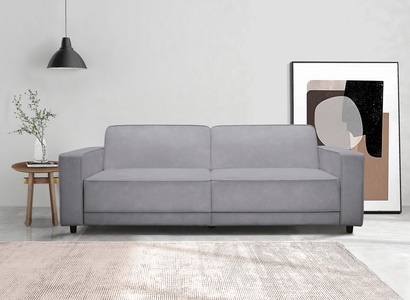 Dorel Home, Dorel Home 3-Sitzer »Allie Schlafsofa 225 cm«, Bett-Funktion (108/190cm), trendiger Cord o. pflegeleichter Velours, Dorel Home 3-Sitzer »ALLIE Schlafsofa 225 cm« Bett-Funktion (108/190cm), trendiger Cord o. pflegeleichter Velours