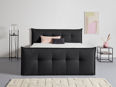 ANDAS, andas Boxbett »Kederleicht«, inklusive Fussteil, Bettkasten & Topper, in 4 Breiten und 2 Härtegraden, andas Boxbett »Kederleicht«, inklusive Fussteil, Bettkasten & Topper, in 4 Breiten und 2 Härtegraden