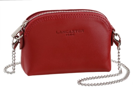 Lancaster, LANCASTER Geldbörse »Paris PM«, kleine Umhängetasche, mit abnehmbarer Zierkette, 