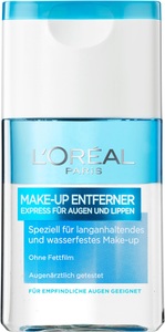 L´Oréal Paris, L´Oréal Paris L´Oréal Paris Augen Make-Up Entferner makeup_entferner 125.0 ml, LOréal Skin Expert - Make-Up Entferner