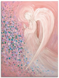 Artland, Artland Glasbild »Engelbild - pastell«, Artland Glasbild »Engelbild - pastell«, Religion, (1 St.), in verschiedenen Grössen