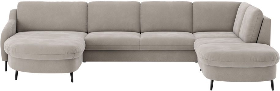 sit&more Wohnlandschaft »Soul U-Form«, wahlweise mit Bett und Bettkasten