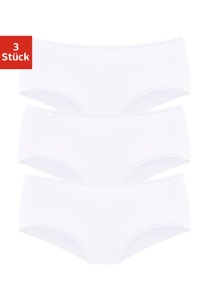 undefined, Sloggi Damen-Hüftslip 24/7 Microfibre im 3er-Pack, Sloggi - Slip 3er Pack Bequem sitzend, 52, Weiss